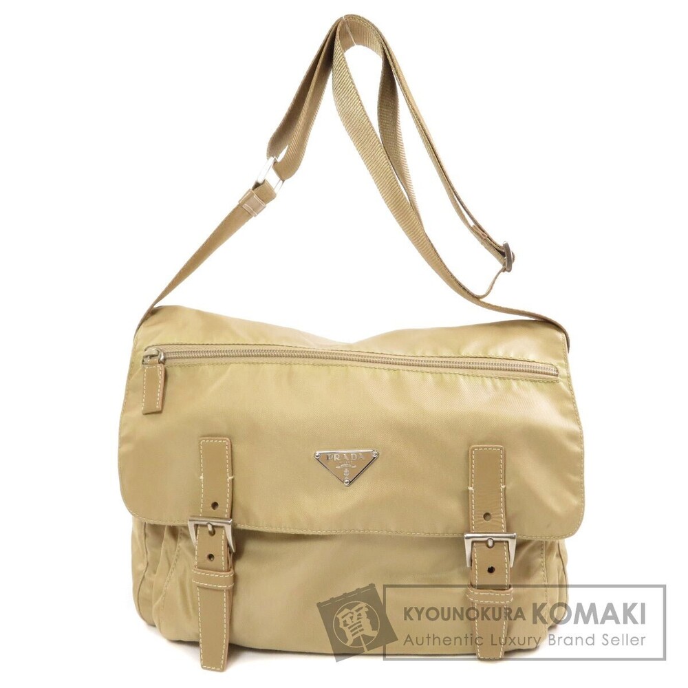 Prada logo plate Black Shoulder Crossbody bag